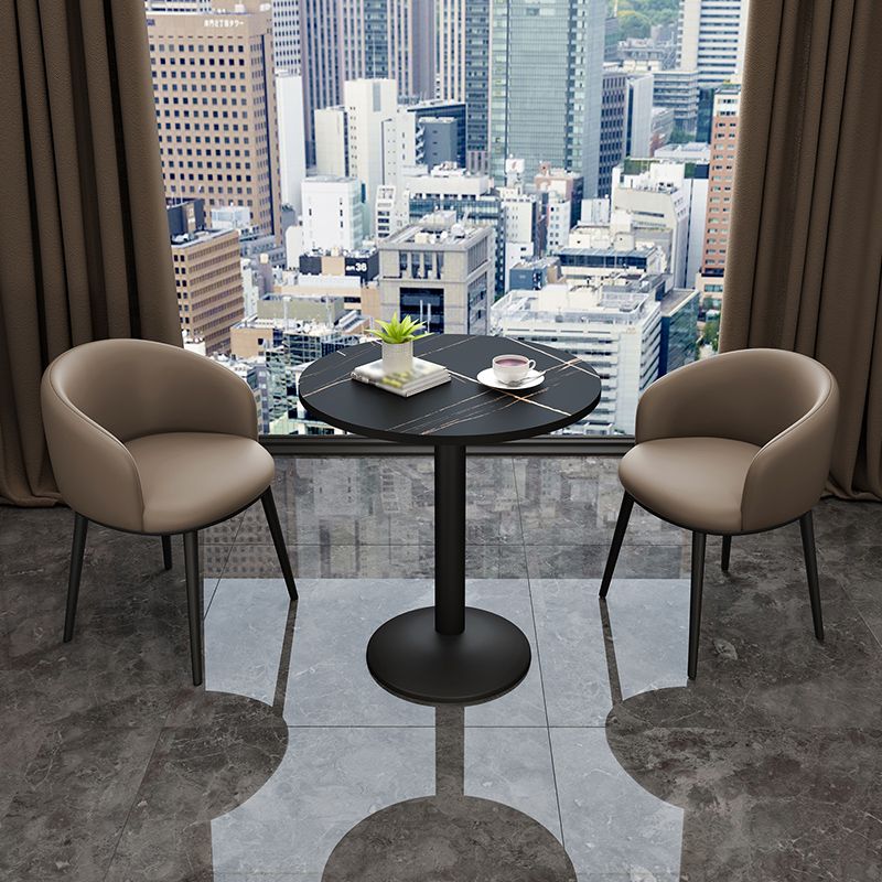 Glam Metal Dining Armless Chair Upholstered Dining Side Chair for Restaurant Clearhalo ' kitchen&dining_furn' 'Dining Chairs' 'Dining Tables & Seating' 'dining_chair' 'furn' 'furn_dining_chair' 'Furniture' 'furniture_dining_chair' 'Kitchen & Dining Furniture' 'kitchen' 1200x1200_03322fb0-a01e-469b-a7c9-744410807eff