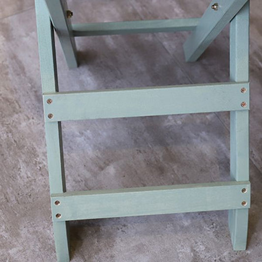 Chaise de comptoir à dos pliable moderne chaise de bar à bois massif avec 4 jambes