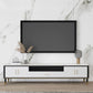 Modern TV Stand Console Open Storage Media Console TV Stand with Drawer Clearhalo 'furn' 'furn_tv_stands_entertainment_centers' 'Furniture' 'Living Room Furniture' 'TV Stands & Entertainment Centers' 'TV Stands & Media Storage Furniture' 'tv_stands_entertainment_centers' 1200x1200_0334b66b-0ea2-4b0c-bdd8-5261441c8019
