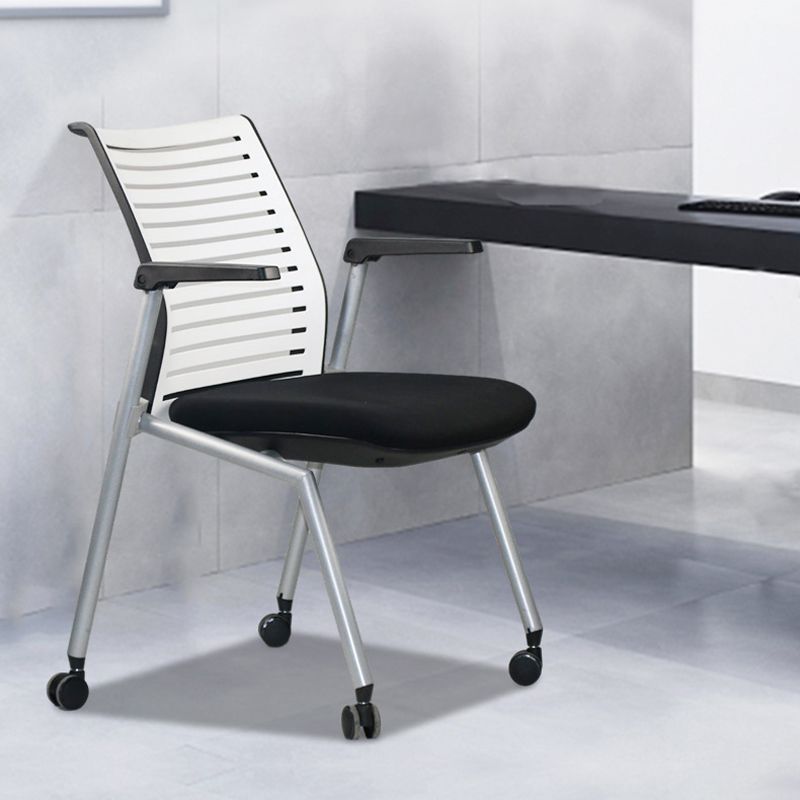 Moderner Plastik- und Nylonkonferenzstuhl mit Mid Hinter Home Office Chair Stuhl