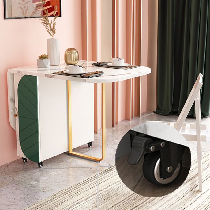 29.3 "Simplicity Style Furniture Ovaal vouwmachines Tabel (alleen tafel)