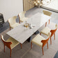 Rectangle Traditional Luxury Dining Table Sintered Stone Table with Double Pedestal Base Clearhalo ' dining_table' 'Dining Tables & Seating' 'Dining Tables' 'furn' 'furn_dining_table' 'Furniture' 'furniture_dining_table' 'Kitchen & Dining Furniture' 'kitchen&dining_furn' 'kitchen' 'kitchen_dining_table' 1200x1200_033cd35c-330a-45db-9c5b-8875b76f5dcf