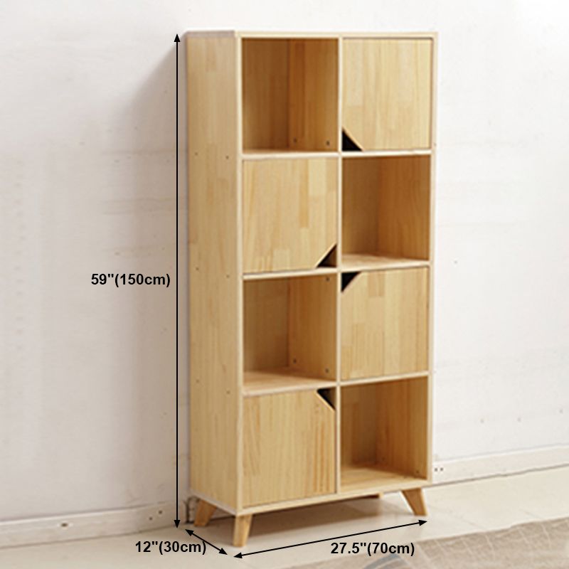 Natural Cube Bookshelf Contemporary Pine Wood Shelf for Home Office Clearhalo 'Bookcases' 'furn' 'furn_bookcases' 'Furniture' 'furniture_bookcases' 'kitchen' 'kitchen_bookcases' 'Living Room Furniture' 'Office Furniture' 1200x1200_033f37c8-8e50-43fd-9ba8-ff52ab652342