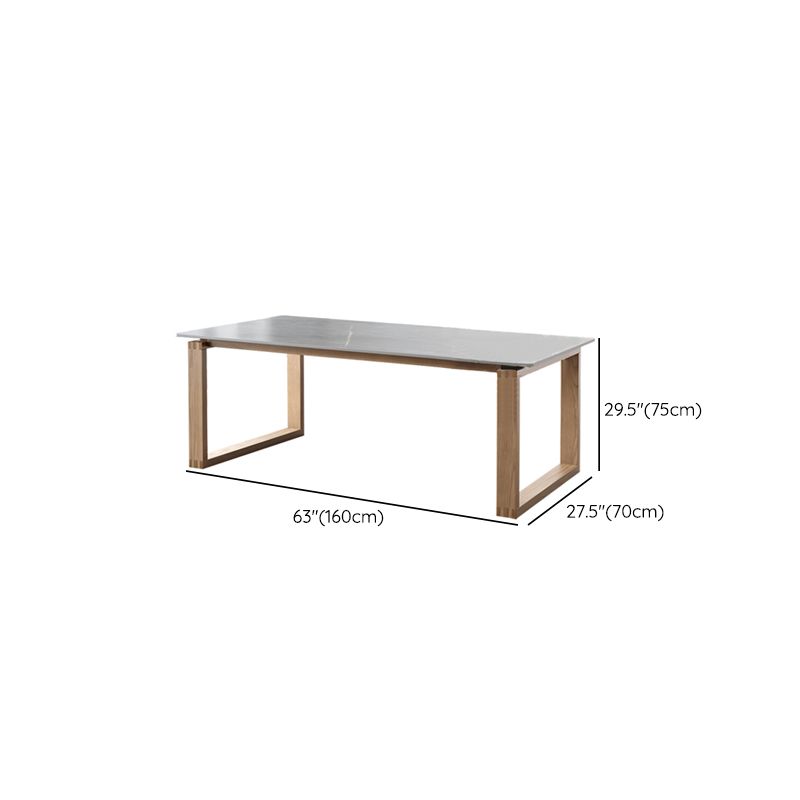 Rectangle Stone Top Office Desk Modern Style Solid Wood Writing Desk for Office Clearhalo 'furn' 'furn_office_desk' 'Furniture' 'Office Desks' 'Office Furniture' 'office_desk' 1200x1200_034629bb-78ae-4eee-9b6f-f2d7b39f0ae6