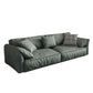 Green Contemporary Faux Leather Pillow Top Arm Standard Sofa with Loose Back Clearhalo 'furn' 'furn_sofas' 'Furniture' 'furniture_sofas' 'kitchen' 'kitchen_sofas' 'Living Room Furniture' 'Sofa' 'sofas' 1200x1200_03482c41-45f3-4787-9d04-01887c88e975