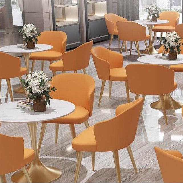 Set da pranzo in pietra sinterizzato glam 1/3/4/5 pezzi set da pranzo