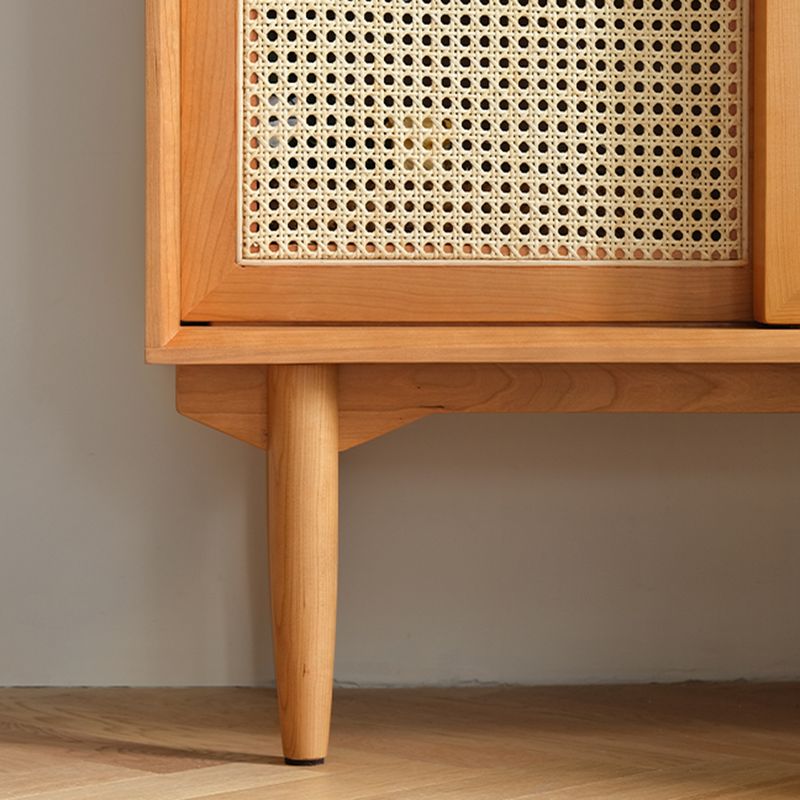 Closed Back Bookshelf Solid Wood Contemporary Bookcase with Doors Clearhalo 'Bookcases' 'furn' 'furn_bookcases' 'Furniture' 'Office Furniture' 1200x1200_034b9d2d-db65-473f-9e04-c26e0e029d71