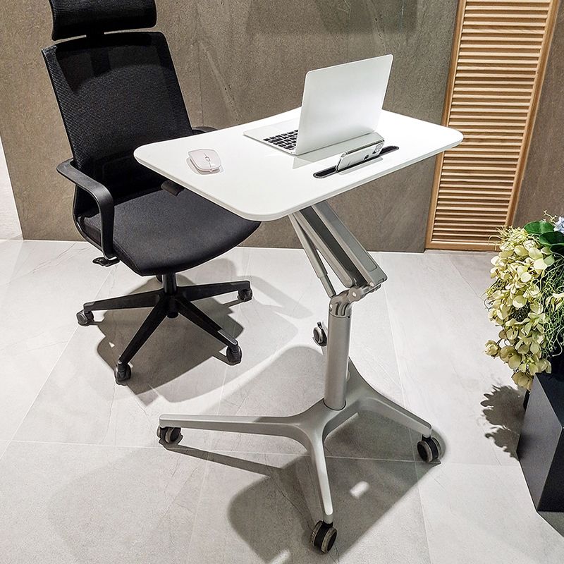 Rectangular Shaped Office Table Wood Writing Desk with Wheels for Office Clearhalo 'furn' 'furn_office_desk' 'Furniture' 'Office Desks' 'Office Furniture' 'office_desk' 1200x1200_034baab7-d559-4f54-a53f-c0737a465c2b