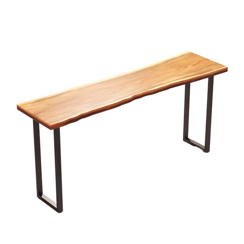 Industrial 1/2/4/7 Pieces Counter Height Set Solid Wood Top Indoor Bar Pub Table Set Clearhalo 'Bar Furniture' 'furn' 'furn_home_bar_bar_sets' 'Furniture' 'Home Bars & Bar Sets' 'home_bar_bar_sets' 'Kitchen & Dining Furniture' 1200x1200_034caa6a-c556-4e72-a472-1b121942e658