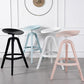 Industrial Low Back Counter Stool Metal Counter Height Stools with Swivel Clearhalo 'Bar Furniture' 'Bar Stools' 'bar_stools' 'furn' 'furn_bar_stools' 'Furniture' 'Kitchen & Dining Furniture' 1200x1200_034d7406-b883-4212-942d-3f28a685a479