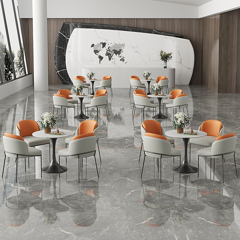 Contemporary 1/3/4/5 Pieces Dining Set Round Dining Room Table Set Clearhalo 'Dining Room Sets' 'Dining Tables & Seating' 'dining_room_set' 'furn' 'furn_dining_room_set' 'Furniture' 'furniture_dining_room_set' 'Kitchen & Dining Furniture' 'kitchen&dining_furn' 'kitchen' 1200x1200_034f4a04-fdfa-451a-94bf-1b0f89bf65b9