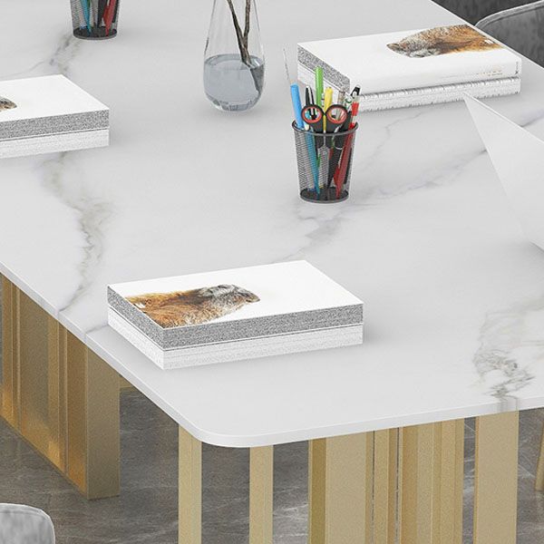 Industrial Style Writing Desk Rectangular Sintered Stone Office Desk for Office Clearhalo 'furn' 'furn_office_desk' 'Furniture' 'Office Desks' 'Office Furniture' 'office_desk' 1200x1200_03520b5e-a365-476f-8088-afea48981737