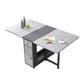 MDF Dining Table Modern Style Rectangle Multifunctional Table for Dining Room Clearhalo ' dining_table' 'Dining Tables & Seating' 'Dining Tables' 'furn' 'furn_dining_table' 'Furniture' 'furniture_dining_table' 'Kitchen & Dining Furniture' 'kitchen&dining_furn' 'kitchen' 'kitchen_dining_table' 1200x1200_03525b57-881f-438f-8756-91f25c211f65