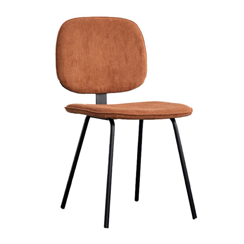 Contemporary Upholstered Open Arm Chair Matte Finish Home Dining Chair Clearhalo 'Dining Chairs' 'Dining Tables & Seating' 'dining_chair' 'furn' 'furn_dining_chair' 'Furniture' 'furniture_dining_chair' 'Kitchen & Dining Furniture' 1200x1200_03549a08-8915-4d16-856c-2ba0f171a6ff