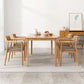 Rectangle Dining Site Table Pine Solid Wood Dining Room Furniture Clearhalo 'Dining Tables & Seating' 'Dining Tables' 'dining_table' 'furn' 'furn_dining_table' 'Furniture' 'Kitchen & Dining Furniture' 1200x1200_03555a5b-b037-41ff-b5e7-f08be65bf330