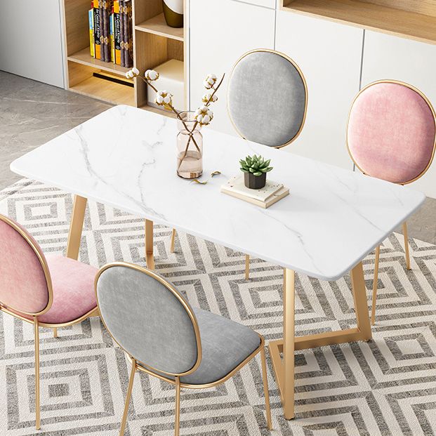Modern White Kitchen Dining Table Sintered Stone Rectangle Shape Dining Table with Double Pedestal Clearhalo ' dining_table' 'Dining Tables & Seating' 'Dining Tables' 'Furniture' 'furniture_dining_table' 'Kitchen & Dining Furniture' 'kitchen&dining_furn' 'kitchen' 'kitchen_dining_table' 1200x1200_035aefea-1a01-474f-a7b5-94a9064a2cb1