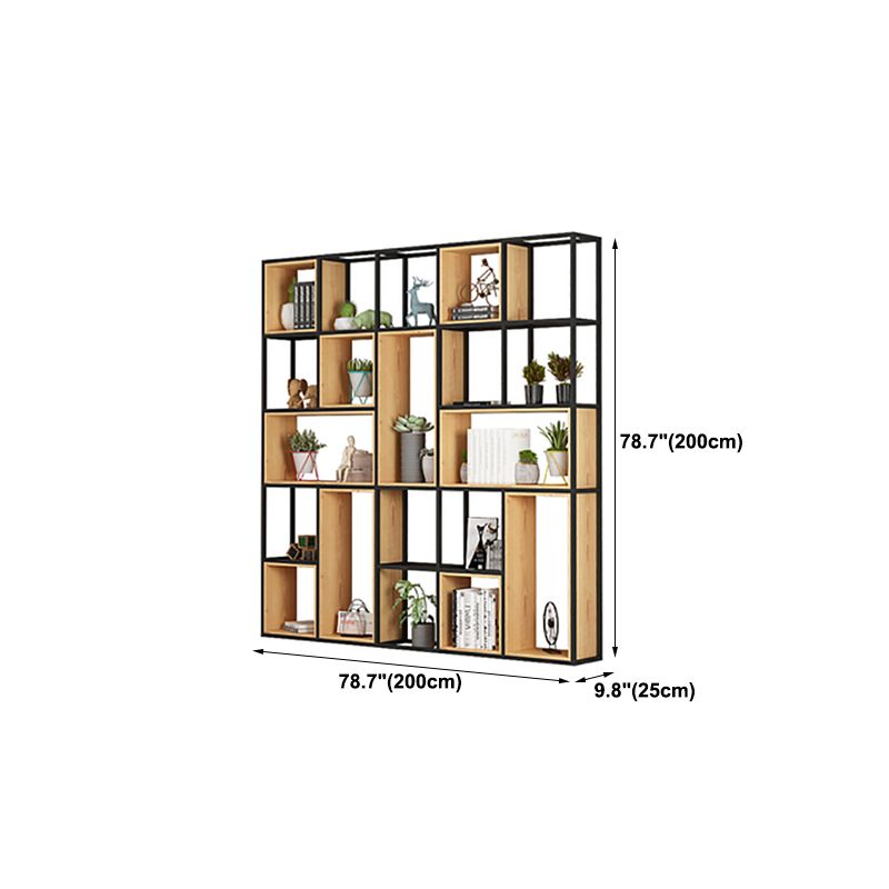 Estantería abierta estantería contemporánea de metal para comedor