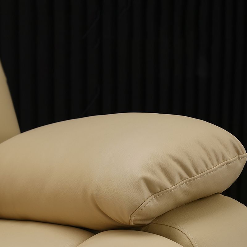 Tradizionale poltrone reclinabile standard a colore solido telaio in metallo reclinabile