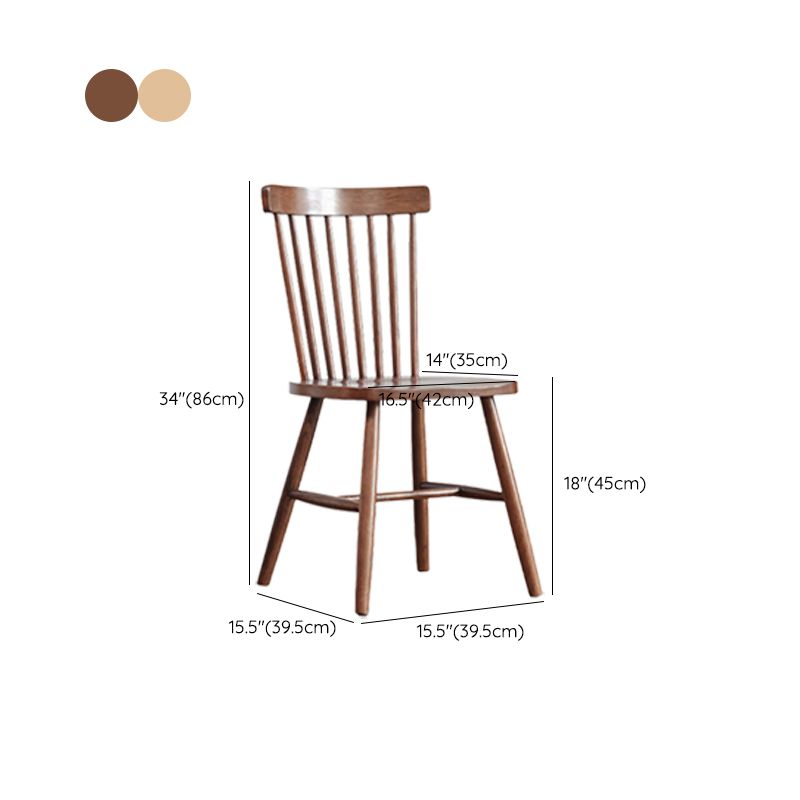 Cucina contemporanea sedia a braccioless a bracciole in legno in legno massiccio sedia da pranzo