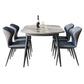 Modern Round Sintered Stone Table Standard Kitchen Dining Table in Gray Clearhalo ' dining_table' 'Dining Tables & Seating' 'Dining Tables' 'furn' 'furn_dining_table' 'Furniture' 'furniture_dining_table' 'Kitchen & Dining Furniture' 'kitchen&dining_furn' 'kitchen' 'kitchen_dining_table' 1200x1200_03688b45-70cb-4b71-a540-f6f25d9b99ab