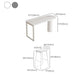 Industrial Indoor Bar Table Set 1/2 Pcs Solid Wood Bar Table with Upholstered Stools