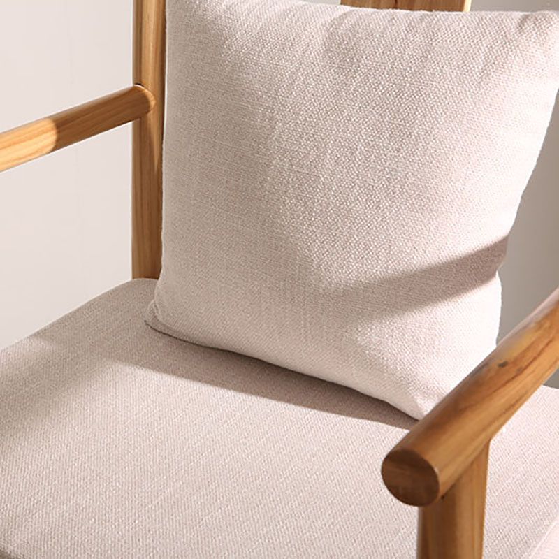 伝統的なダイニングスラトバックチェア木製の脚のダイニングアームサイドチェア