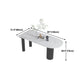 Modern Style Dining Table White Sintered Stone Dining Table with Black Base for Kitchen Clearhalo 'Dining Tables & Seating' 'Dining Tables' 'dining_table' 'furn' 'furn_dining_table' 'Furniture' 'furniture_dining_table' 'Kitchen & Dining Furniture' 'kitchen' 'kitchen_dining_table' 1200x1200_036b6918-8003-4d71-bc3c-a90f1774ff9c