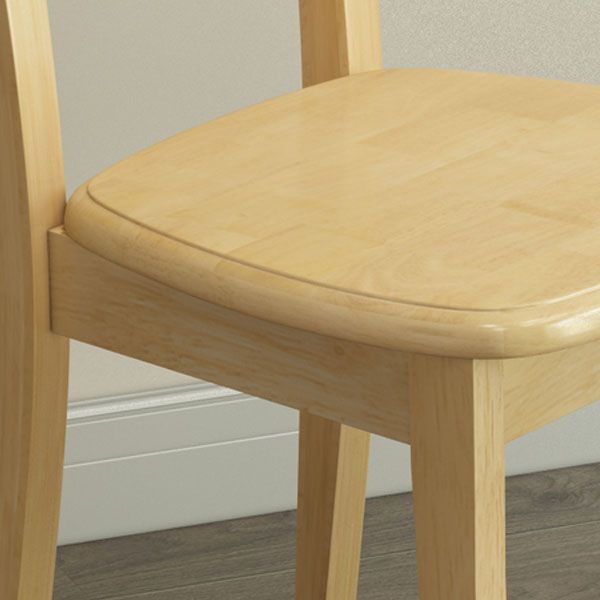 Modern Dining Chair Armless Chair with Wooden Legs for Kitchen Clearhalo 'Dining Chairs' 'Dining Tables & Seating' 'dining_chair' 'furn' 'furn_dining_chair' 'Furniture' 'Kitchen & Dining Furniture' 1200x1200_036f7f65-4c09-4070-aa67-9ccd77cda668