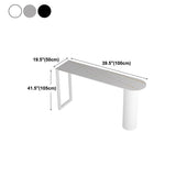 Double Pedestal Stone Bar Dining Table Indoor Modern Counter-height Pub Table Clearhalo 'Bar Furniture' 'Bar Tables' 'bar_tables' 'furn' 'furn_bar_tables' 'Furniture' 'furniture_bar_tables' 'Kitchen & Dining Furniture' 1200x1200_037146fd-eca1-48e5-85ad-558710694e02
