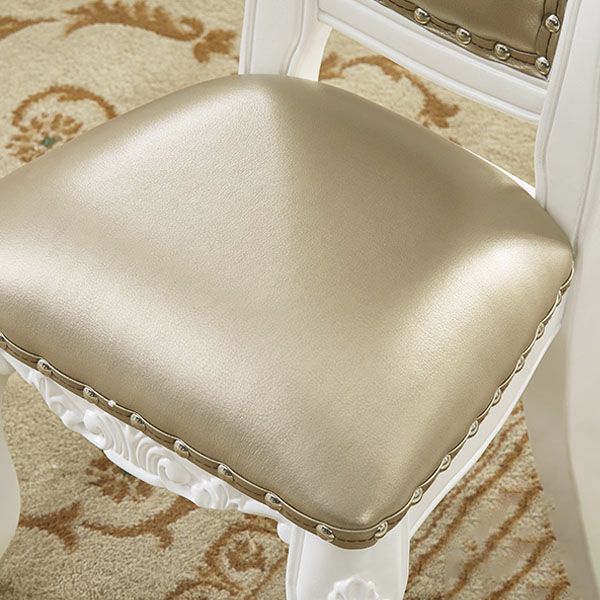 Victoria Style Rubberwood Dining Chairs Kitchen Open Back Dining Chair Set Clearhalo ' kitchen&dining_furn' 'Dining Chairs' 'Dining Tables & Seating' 'dining_chair' 'furn' 'furn_dining_chair' 'Furniture' 'furniture_dining_chair' 'Kitchen & Dining Furniture' 'kitchen' 1200x1200_0372238b-bc39-4027-bed8-b6a5bc1275c2