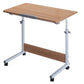 Modern Standing Desk Wooden Rectangular Writing Desk with Caster Wheel Clearhalo 'furn' 'furn_office_desk' 'Furniture' 'Office Desks' 'Office Furniture' 'office_desk' 1200x1200_0374d843-11ab-4ad3-bbeb-c798cec861ed