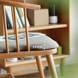 Wood Scandinavian Style Dining Chair Dining Room Windsor Back Arm Chair Clearhalo ' kitchen&dining_furn' 'Dining Chairs' 'Dining Tables & Seating' 'dining_chair' 'furn' 'furn_dining_chair' 'Furniture' 'furniture_dining_chair' 'Kitchen & Dining Furniture' 'kitchen' 1200x1200_0375bc95-0a2a-4b00-baf6-20c5d6d64866