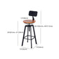 Swivel Solid Wood Bar Stool Adjustable Height Industrial Barstool for Coffee Shop Clearhalo 'Bar Furniture' 'Bar Stools' 'bar_stools' 'furn' 'furn_bar_stools' 'furniture_bar_stools' 'Kitchen & Dining Furniture' 'kitchen&dining_furn' 'kitchen' 'kitchen_furn' Furniture' 1200x1200_037701ef-10b1-4d1b-8a25-f48e0311e46d