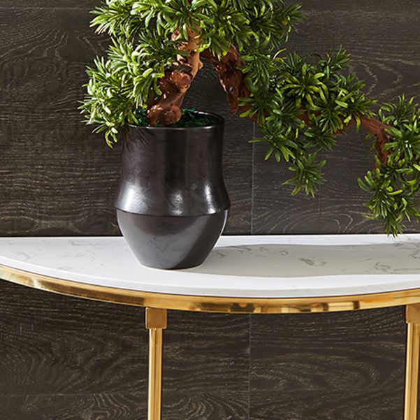 Mesa de acento de consola glamor