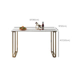 1/3 pezzi da pranzo set da pranzo tavolo rettangolare glam e sgabello per il bar