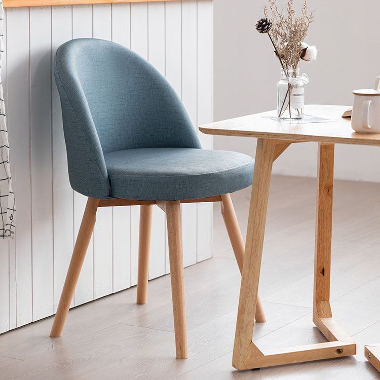 Modern Style Wood Chair Upholstered Fabric Dining Side Chair (Set of 2) Clearhalo 'Dining Chairs' 'Dining Tables & Seating' 'dining_chair' 'furn' 'furn_dining_chair' 'Furniture' 'furniture_dining_chair' 'Kitchen & Dining Furniture' 1200x1200_0385d47a-3a98-4f7c-a906-5661829ccd89