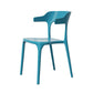 Modern Plastic Home Arm Chair Matte Finish Open Dining Chair Clearhalo 'Dining Chairs' 'Dining Tables & Seating' 'dining_chair' 'furn' 'furn_dining_chair' 'Furniture' 'furniture_dining_chair' 'Kitchen & Dining Furniture' 1200x1200_0386e9d8-275f-4af7-b047-030d2bd7404f