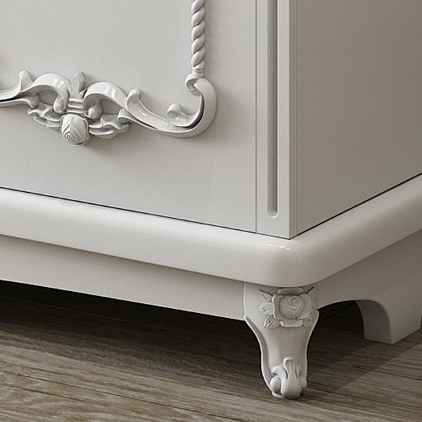 Armario de campo francés Armario ingeniería Gabinete de vestuario de madera