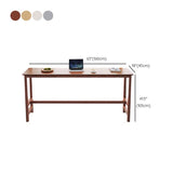 Moderner Stil Rechteck Bar Tisch Massivholz fester Bistro -Bar Schreibtisch für Wohnzimmer