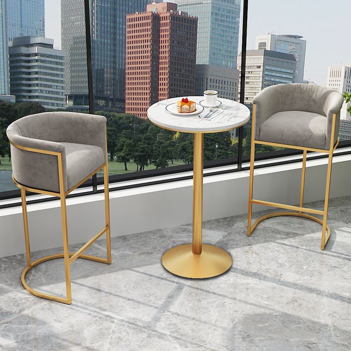 Sintered Stone Bar Table Set 1/2/3/4/7 Pieces Luxury Bar Table and Stools with Footrest Clearhalo 'Bar Furniture' 'furn' 'furn_home_bar_bar_sets' 'Furniture' 'Home Bars & Bar Sets' 'home_bar_bar_sets' 'Kitchen & Dining Furniture' 1200x1200_038c4eed-1ac7-4c65-a44c-e67d7cdf5ca6