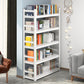 Etagere Bookshelf 15.7" H X 72" W Modern Metal Open Bookcase