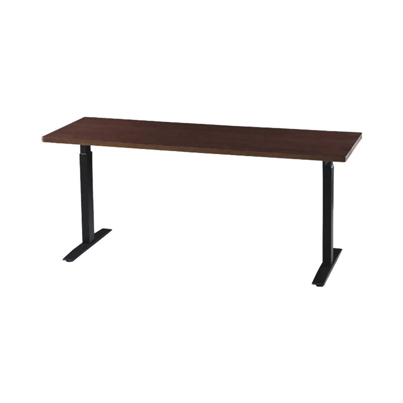 Industrial Style Wood Top Counter Table Liftable Bar Table for Coffee Shop Clearhalo 'Bar Furniture' 'Bar Tables' 'bar_tables' 'furn' 'furn_bar_tables' 'Furniture' 'furniture_bar_tables' 'Kitchen & Dining Furniture' 1200x1200_0390dfd2-5998-4500-8d43-359bb1dc5a55