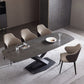 Faux Leather Dining Chairs Wingback Side Chair with Metal Base Clearhalo 'Dining Chairs' 'Dining Tables & Seating' 'dining_chair' 'furn' 'furn_dining_chair' 'Furniture' 'Kitchen & Dining Furniture' 1200x1200_0395e39f-9b24-4588-be44-70c3887624d1