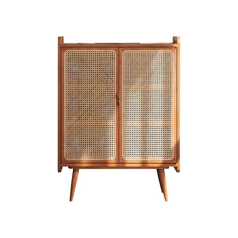 Mid-Century Rectangle Storage Cabinet Solid Wood Accent Cabinet Clearhalo 'Cabinets & Chests' 'cabinets_chests' 'furn' 'furn_cabinets_chests' 'Furniture' 'Living Room Furniture' 1200x1200_03993241-f7a9-4df9-82fd-008af039bf53