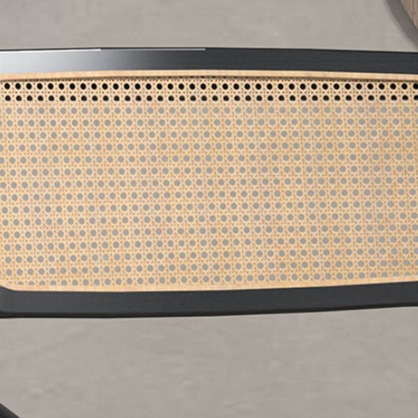 Modern Style Fabric Side Chair Cane Back Armless Dining Chair Clearhalo 'Dining Chairs' 'Dining Tables & Seating' 'dining_chair' 'furn' 'furn_dining_chair' 'Furniture' 'furniture_dining_chair' 'Kitchen & Dining Furniture' 1200x1200_039a655f-5442-43b7-b7c8-465e1333063c