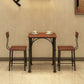 Industrial Style Solid Wood Dining Table Brown Square Table with 4 Legs for Dinning Room Clearhalo ' dining_table' 'Dining Tables & Seating' 'Dining Tables' 'furn' 'furn_dining_table' 'Furniture' 'furniture_dining_table' 'Kitchen & Dining Furniture' 'kitchen&dining_furn' 'kitchen' 'kitchen_dining_table' 1200x1200_039e03c2-eec3-469c-abb1-9562d7a53178