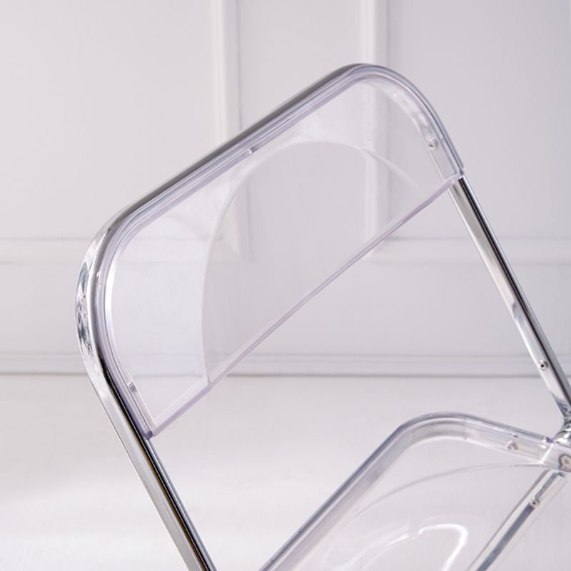 Metal Modern Indoor-Outdoor Chair Armless Open Back Dining Side Chair Clearhalo ' kitchen&dining_furn' 'Dining Chairs' 'Dining Tables & Seating' 'dining_chair' 'furn' 'furn_dining_chair' 'Furniture' 'furniture_dining_chair' 'Kitchen & Dining Furniture' 'kitchen' 1200x1200_039e2ee2-accf-4869-bb8d-f209869c79b9