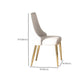 Modern Style 1/2/5/7 Pieces Dining Chairs Set Stone Rectangle Furniture in White