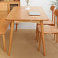 Oak Solid Wood Dining Table Simple Style Rectangle Dining Site Table with 4 Legs Clearhalo ' dining_table' 'Dining Tables & Seating' 'Dining Tables' 'furn' 'furn_dining_table' 'Furniture' 'furniture_dining_table' 'Kitchen & Dining Furniture' 'kitchen&dining_furn' 'kitchen' 'kitchen_dining_table' 1200x1200_039ef289-edd3-4f76-89c3-8cdc31d80de0