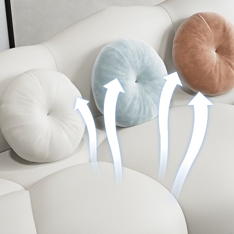 リビングルームのモダンウールアームレスソファ37.4 "幅28.74"